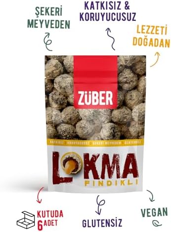 Züber Lokma Fındık 96g x 12 Adet