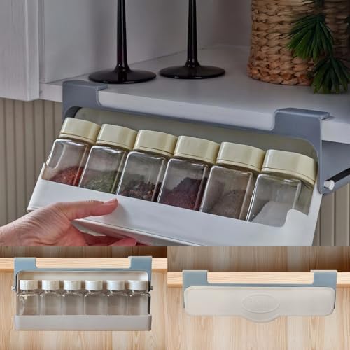 Raf Altı 6'lı Baharatlık, Raf Altına Geçen Yer Kaplamayan Baharat Organizeri