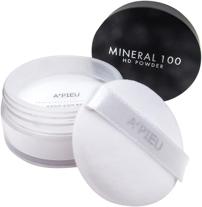 A'PIEU Cilde Pürüzsüz Görünüm Sunan Hd Mineral Pudra Mineral 100 Hd Powder