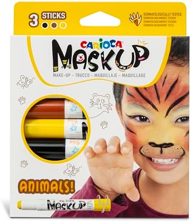 Carioca Yüz Boyası 6 Gr. 3 Renk Animals