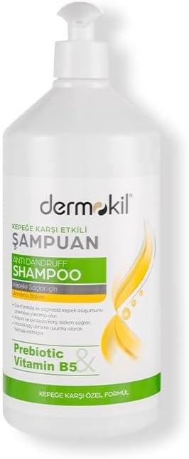 Dermokil Prebiyotik ve Vitamin B5 Kepeğe Karşı Şampuan 1 L