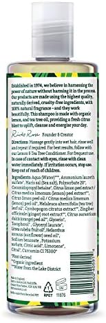 FAITH IN NATURE %99 Doğal Ferahlatıcı Şampuan Normal & Yağlanmaya-Kepeğe Meyilli Saçlar İçin ( Limon & Çay Ağacı, 400 ml)