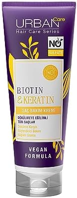 Urban Care Biotin & Keratin Sülfatsız Saç Bakım Krem 250 ml