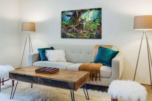 Puzzle, Wolves In, 1000 Parça