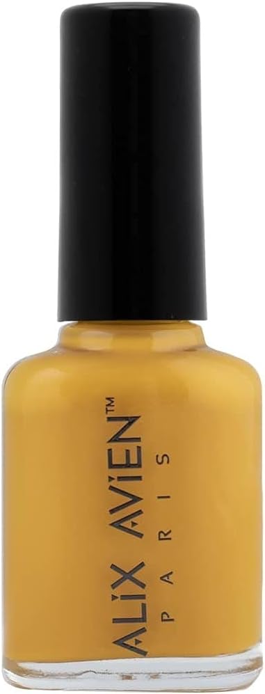 ALIX AVIEN Hardal Oje 43 - Yüksek Pigmentli Uzun Süreli Kalıcılık Hızlı Kuruma - Nail Lacquer 43