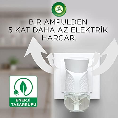 Air Wick Elektrikli Oda Kokusu Esansiyel Yağlar Cihaz + Yedek Şişe Lavanta