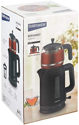 Bergamot Çay Makinesi Kırmızı In-6321k