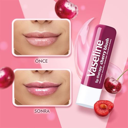 Vaseline Lip Therapy Dudak Bakım Kremi Cherry Blush 4.8 gr
