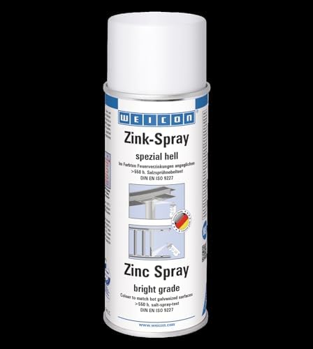 Çinko Sprey Özel Açık Renk 400 ml | Tüm Metal Yüzeyler İçin Pas Önleyici Boya | Daldırma Galvanizlemeye Benzer Renk Tonu