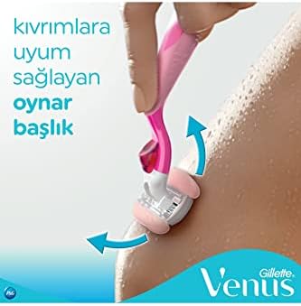 Gillette Venus Comfortglide Spa Breeze Kadın Tıraş Makinesi ve 4 Adet Yedek Tıraş Bıçağı