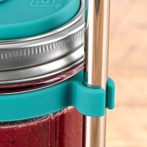 Yeniden Kullanılabilir Paslanmaz Çelik Hasır ile Cam Smoothie Yapma Seti