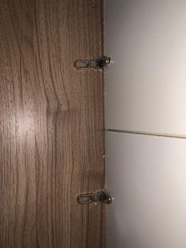 Dolap Arkalık Tutacağı Tırnak 8mm Montaj Aparatı 10lu Tüm Marka Ürünlere Uyumlu