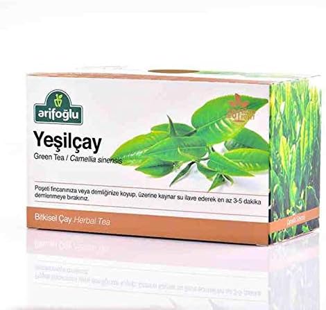 Arifoğlu Yeşil Çay 20li Süzen Poşet Çay