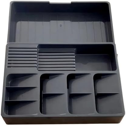 Ayarlanabilir Çekmece İçi Kaşıklık - Çatal Kaşık Bıçak Düzenleyici - Kepçelik - Çekmece İçi Düzenleyici - Kayar Kaşıklık