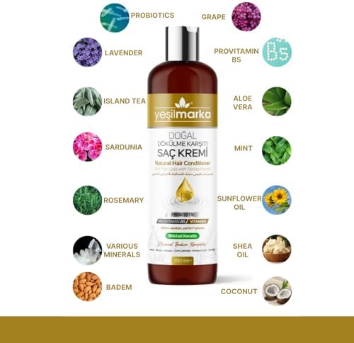 Yeşilmarka Natural Hair Conditioner - Anti Hair Loss Saç Kremi