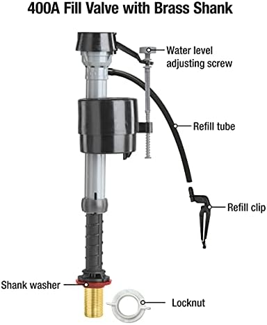 400A-019 Pirinç Saplı Tuvalet Doldurma Vanası