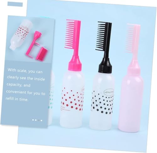Busstier Uzun Taraklı Saç Boyama Şişesi 175 ml - Pratik Saç Boyama Tarağı ve Saç Bakım Aplikatörü, Kolay Saç Boyama ve Bakım İçin Taraklı Şişe (2)