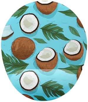 Hindistan Çevizli Desenli Bilek Destekli Mouse Pad