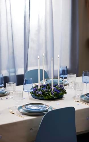 Tabak, pasta tabağı, taş tatlı tabağı, 21 cm çap, krem/krem