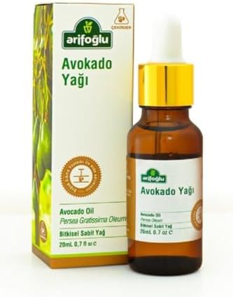 Arifoğlu Avokado Yağı 20ml - Doğal ve Soğuk Sıkım Avokado Yağı