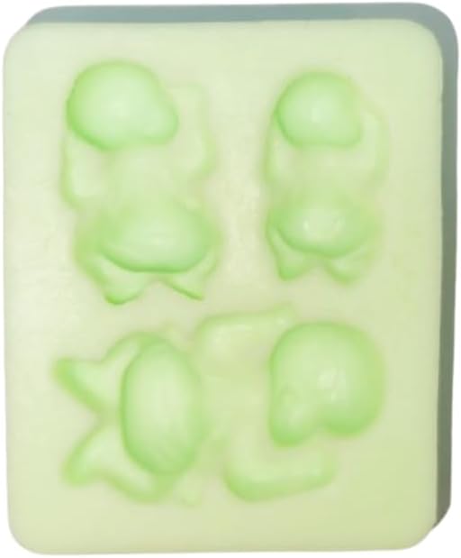 3 Lü Uyuyan Bebek Şeklinde Silikon Pasta Ve Seker Hamuru Kalibi 5X3X2 Cm Ço-37