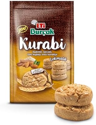 Eti Burçak Kurabi Torba Bademli 150 g x 12 Adet
