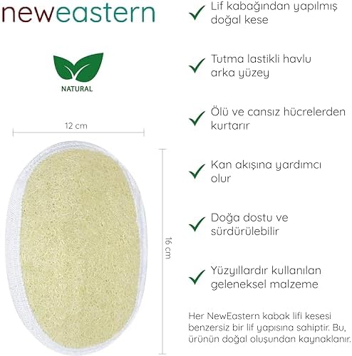 NewEastern Doğal Kabak Lifi (Kese, 1)