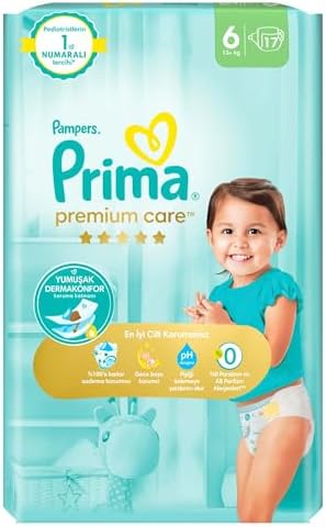 Prima Bebek Bezi Premium Care 6 Numara 17 Adet