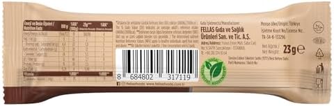 Fellas Granola Bar Kakaolu, 23 Gram, 12 Adet
