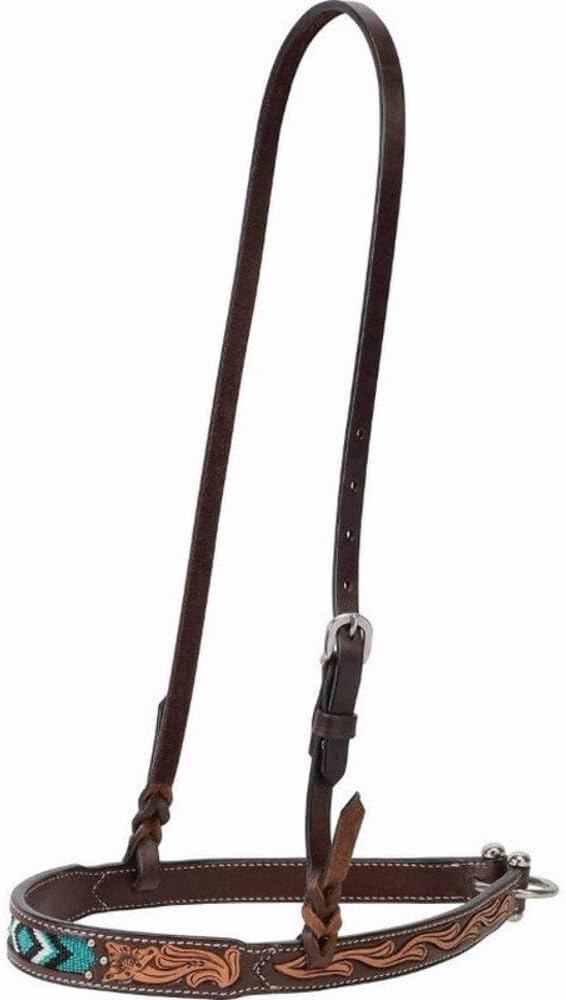 Turquoise Cross Turkuaz Boncuklu Burun Bandı Koyu Yağ, 1