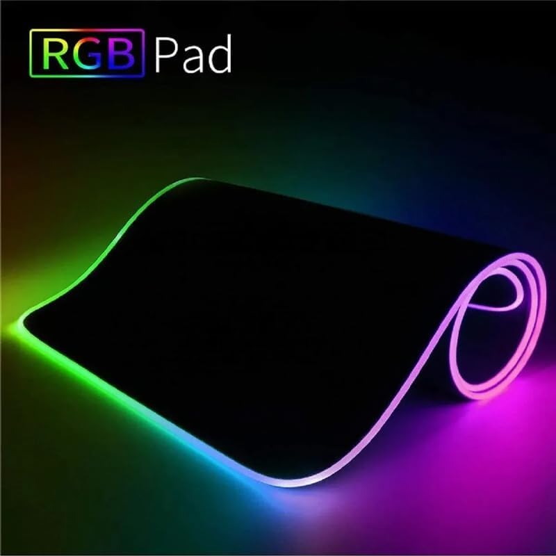 80x30cm Büyük Boy Xxl Resimli Desenli Mousepad Rgb Led Işıklı Gaming Gamer Oyuncu Mouse Pad