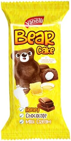 VANELLI BEAR Kakao Kremalı Sütlü Kek 40GR(1 KUTU)