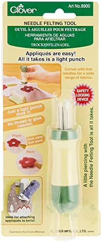 8900 Keçeli İğne Aleti, Çok Renkli 8.75 x 3.63 x 1.13