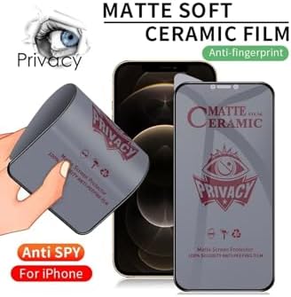 - Galaxy S22 Uyumlu Tam Kaplayan Mat Hayalet Seramik Ekran Koruyucu – Parmak İzi Bırakmaz, Gizlilik Sağlayan, Ultra Dayanıklı