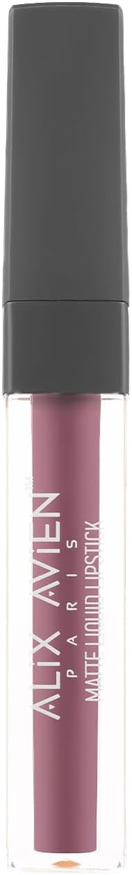 ALIX AVIEN Uzun Süre Kalıcı Kadifemsi Kuruma Yapmayan Mat Likit Ruj - Matte Liquid Lipstick 510 Dark Rose
