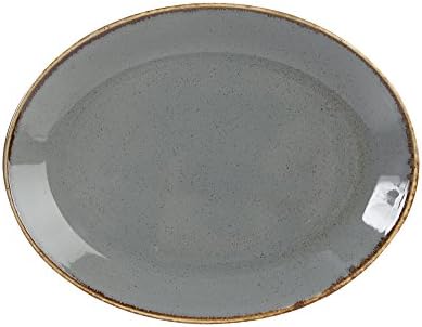 04ALM002442 Seasons Kayık Tabak, Porselen