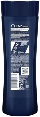 Clear Men Kepeğe Karşı Etkili Şampuan Saç Dökülmesine Karşı Kahve Çekirdeği Özü 350 ml