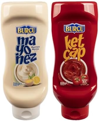 Burcu Bitirim İkili 650 gram Acı Ketçap ve 550 gram Mayonez