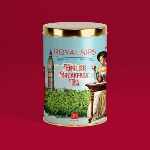 Royalsips - English Breakfast Tea 60 Süzen Poşet