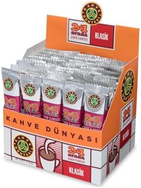 Kahve Dünyası 40'lı 2'si 1 Arada Klasik Hazır Kahve