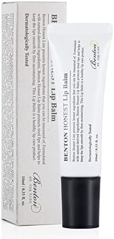 Honest Dudak Balsamı 10 ml – Nemlendirici, Tüm Gün Dudak Bakımı,%99 Doğal İçerik, K-Güzellik, Kore Kozmetik