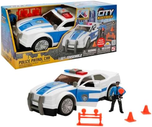 Chap Mei Oyun Set Rescue Polıce Patrol Car Ses/Işık