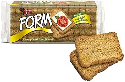 Eti Form Kızarmış Kepekli Ekmek Dilimleri 138 g x 15 Adet