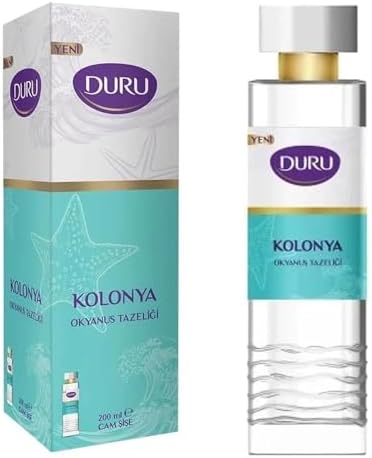 Duru Okyanus Tazeliği Kolonya Cam Şişe 200 ml