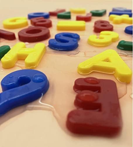 SOLE Plastik Eğitici Harfler, Sayılar ve Matematik 4 İşlem Semboller, 42 Parça - Eğitici Oyuncaklar