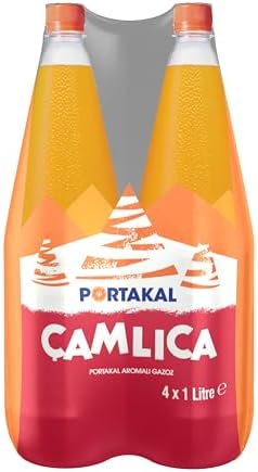 Çamlıca Portakal Aromalı Gazoz 4x1 L