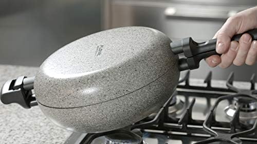 1FLN-RKIWP2830 Rocky Twins Indiksiyonlu 28 Cm Cift Tarafli Tava + Izgara