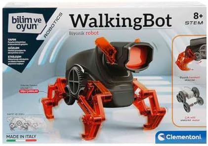 - 64441 - Robotik Laboratuvarı - Walkingbot, 40 Parça, 27.6 x 6 x 18.8 cm