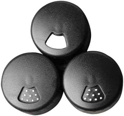 4lü Cam Tuzluk Lina Tuzluk Biberlik Ayaralanabilir Kapaklı Siyah