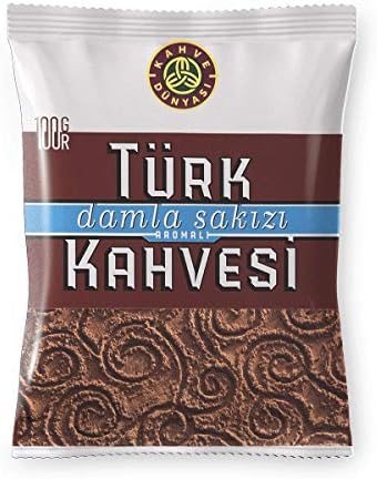 KAHVE DUNYASI Dünyası Damla Sakızlı Türk si 100gr